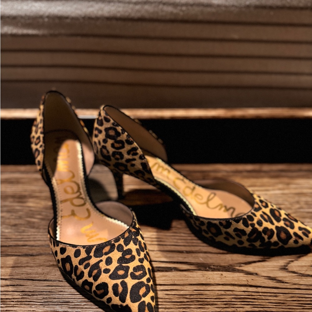 Sam Edelman Animal Print Heels